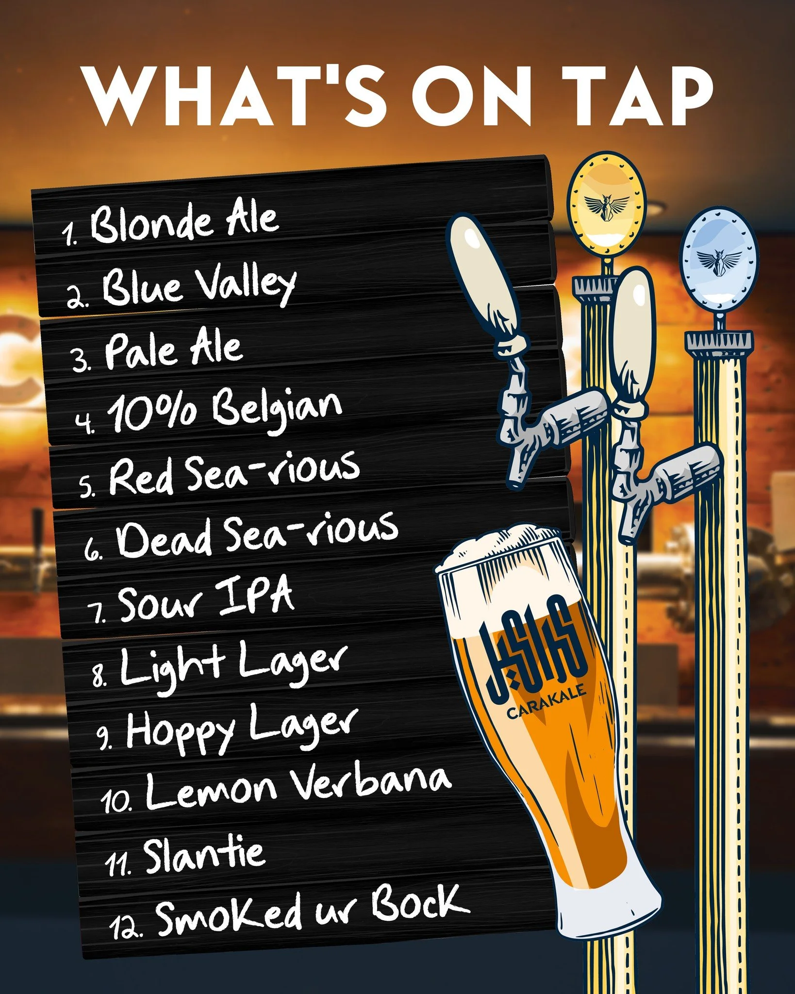 The ones you know and love, alongside this week&rsquo;s Tasting room exclusives!
Fresh, limited, and only available at the Tasting room. 🍺