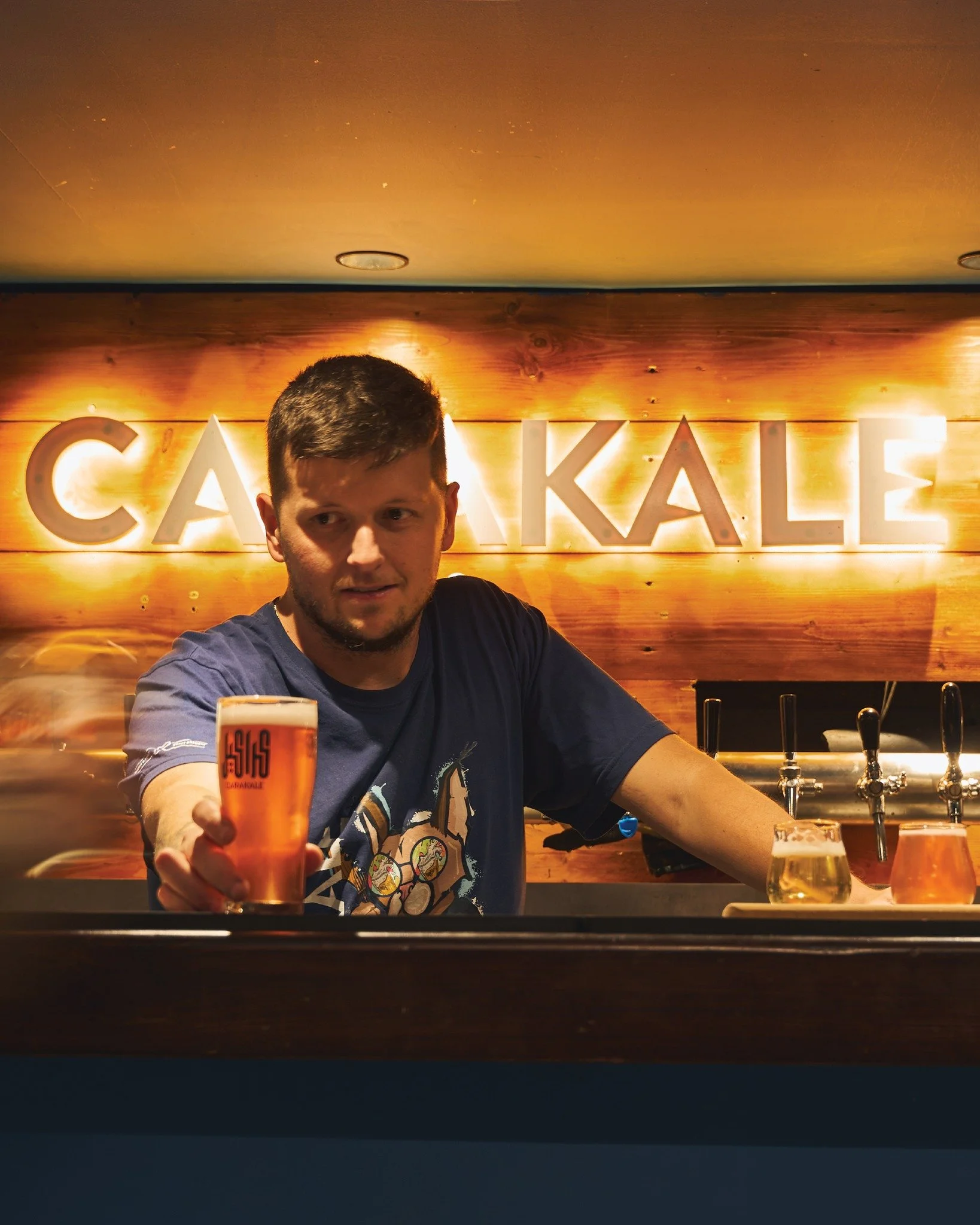 Crafted with passion.
Brewed in Jordan.
Served by Sami.
Try our draft beers poured fresh at the source at the Taproom!

#Carakale #CarakaleTastingRoom #DrinkLocal #CraftBeerJordan