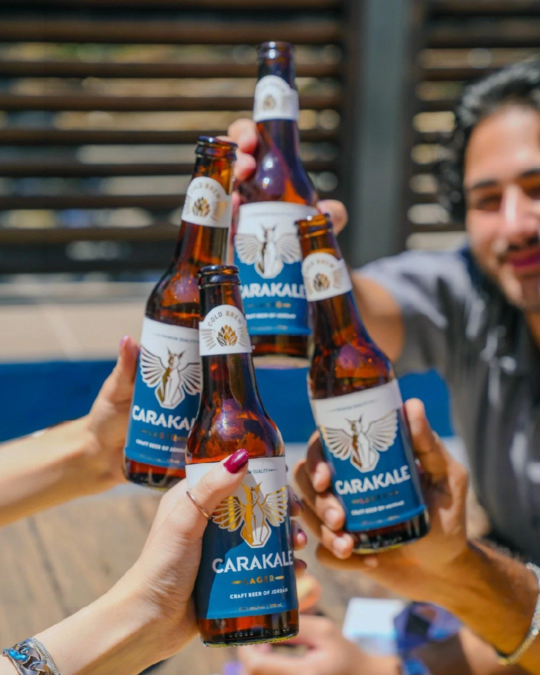 Brewed in Jordan. Enjoyed everywhere summer takes you. ☀️

#Carakale #CarakaleLager #BeerofJordan #Sun #Summer
