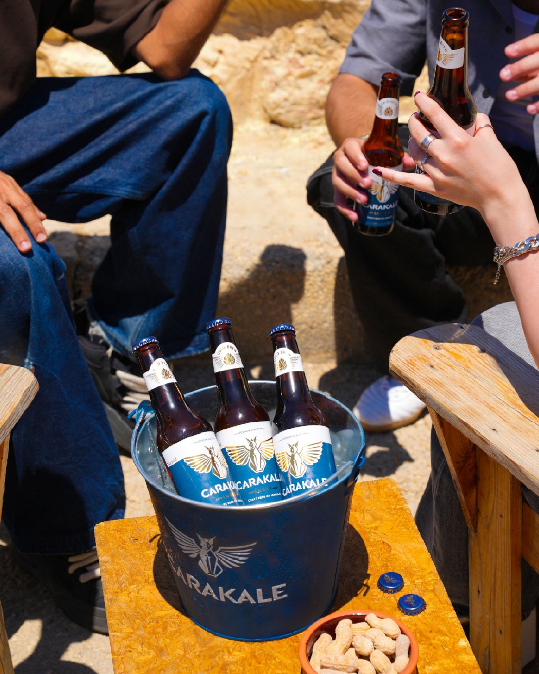Sun's out. Cold beer. Good company.
That&rsquo;s summer, the Carakale way. ☀️🍺

#Carakale #CarakaleLager #BeerofJordan #Sun #Summer