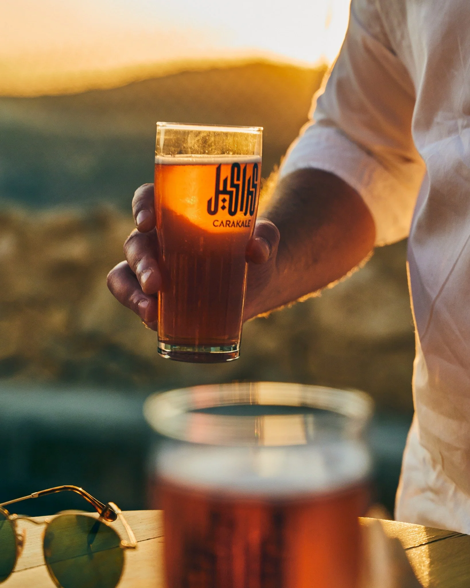 A draft tastes better at the tasting room 🍺

#Carakale #CarakaleTastingRoom #DrinkLocal #CraftBeerJordan