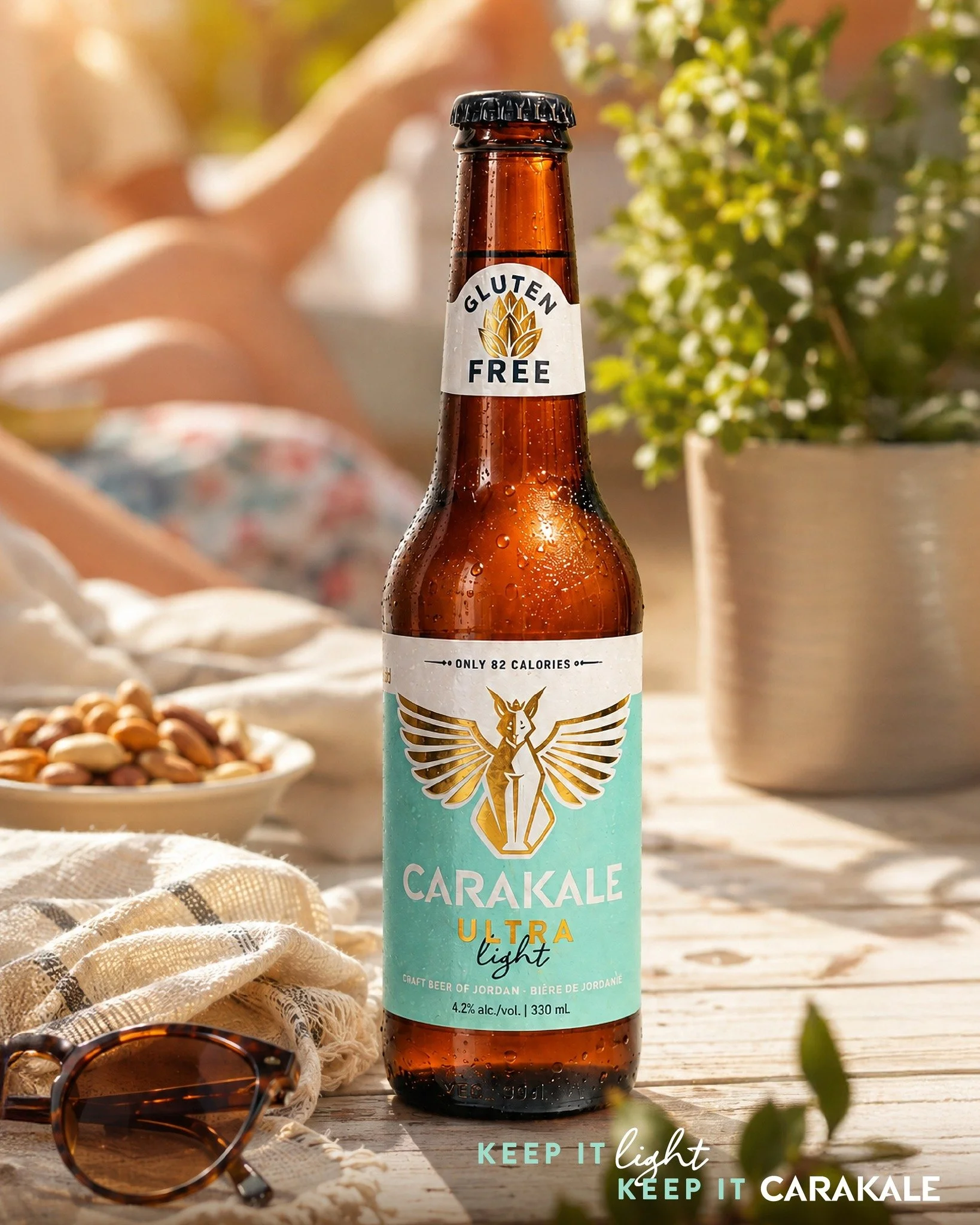 For sunny afternoons, spontaneous plans, and everything in between. Carakale Ultra Light makes it easy to enjoy. 🍺

#Carakale #LowCalories #UltraLight #Light #BeerOfJordan