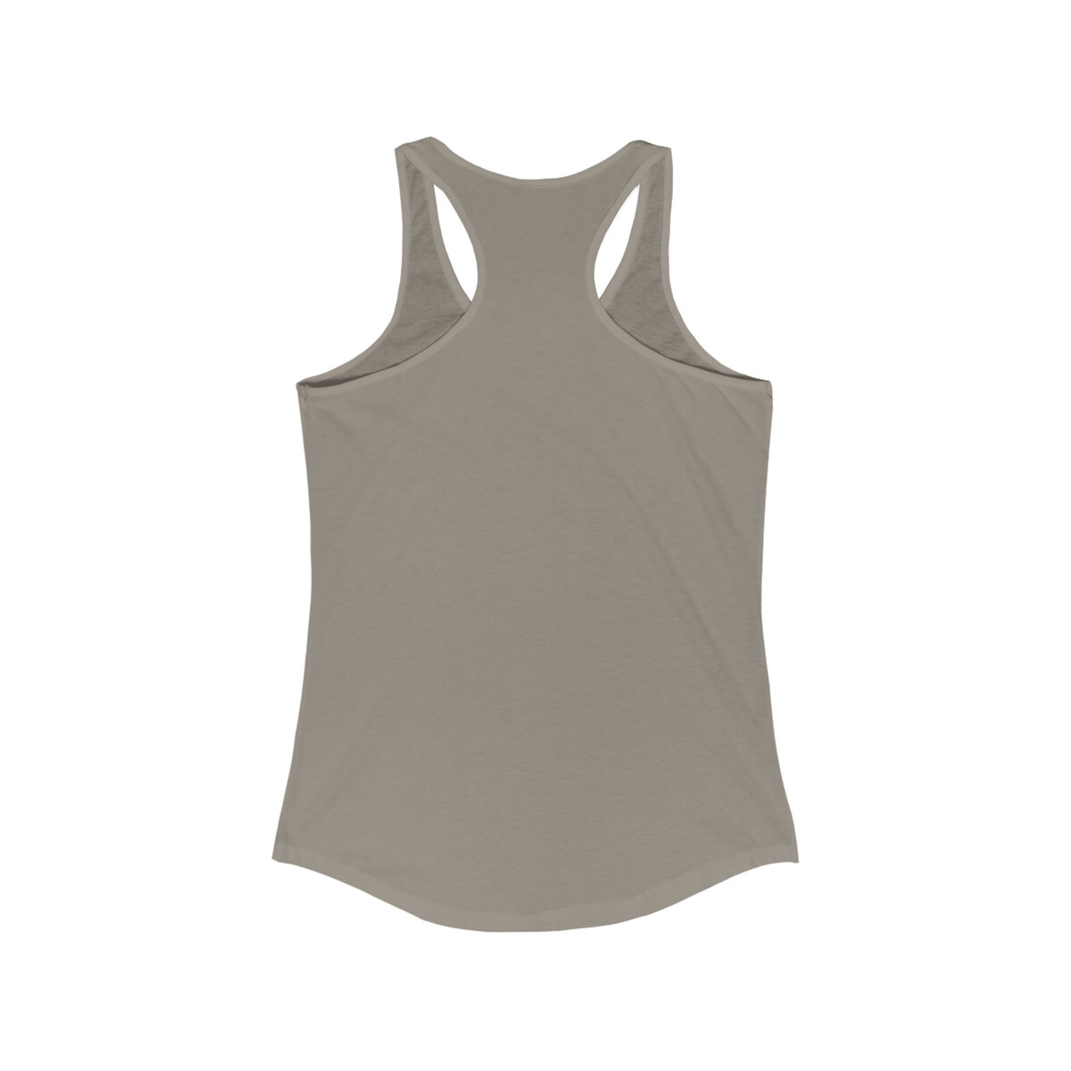 Women's Racerback Tank with Aqua Floral Anchor Logo