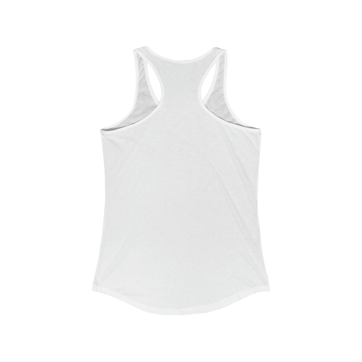Women's Racerback Tank with Aqua Floral Anchor Logo