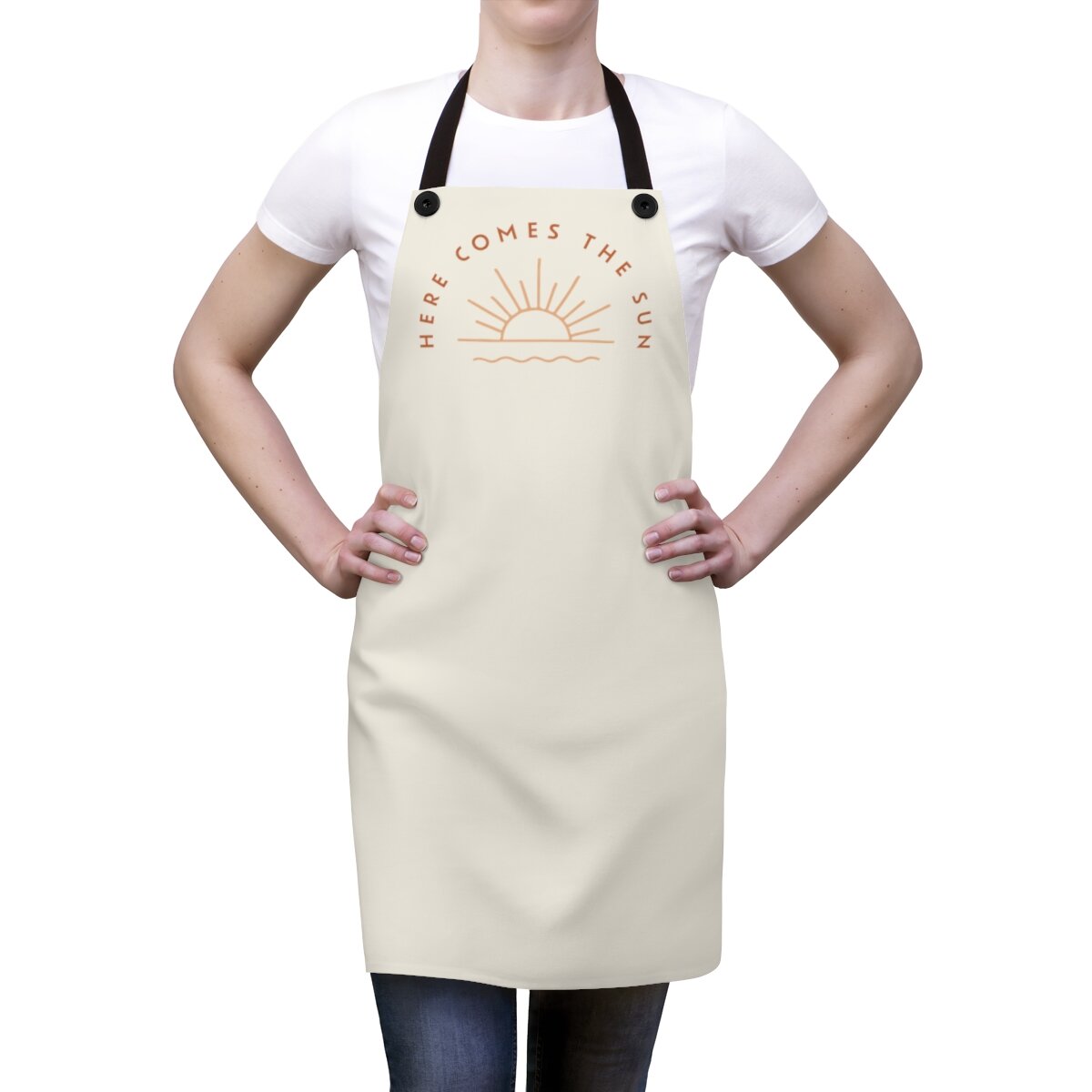 Here Comes the Sun over the Lake Apron, Boho Gifts for Women and Cooking Lovers | Lake Life Shop
