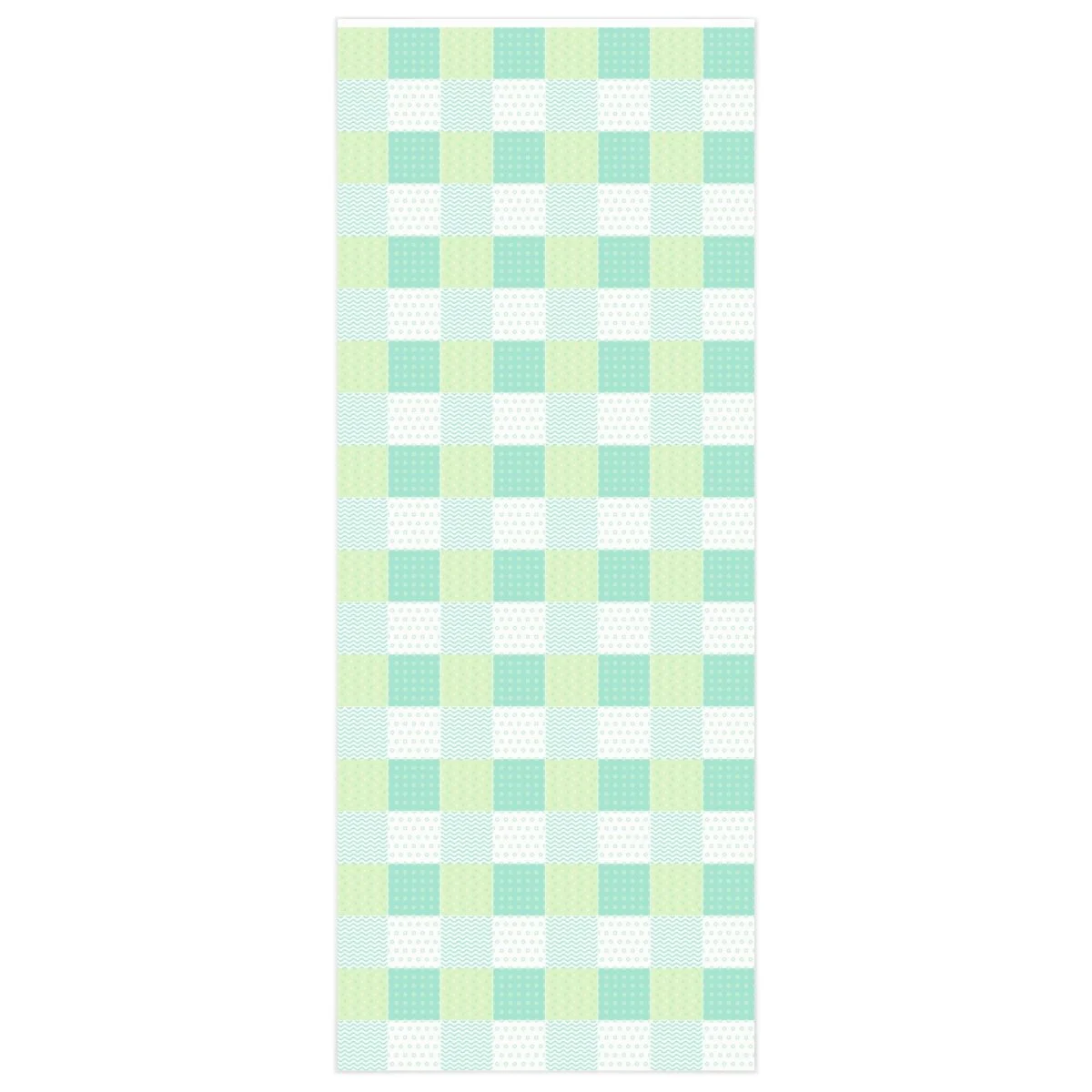 Wrapping Paper Lime Lake Pattern Nautical