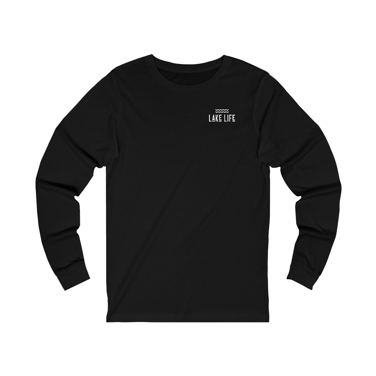Lake Life Vintage Design Long Sleeve Tee