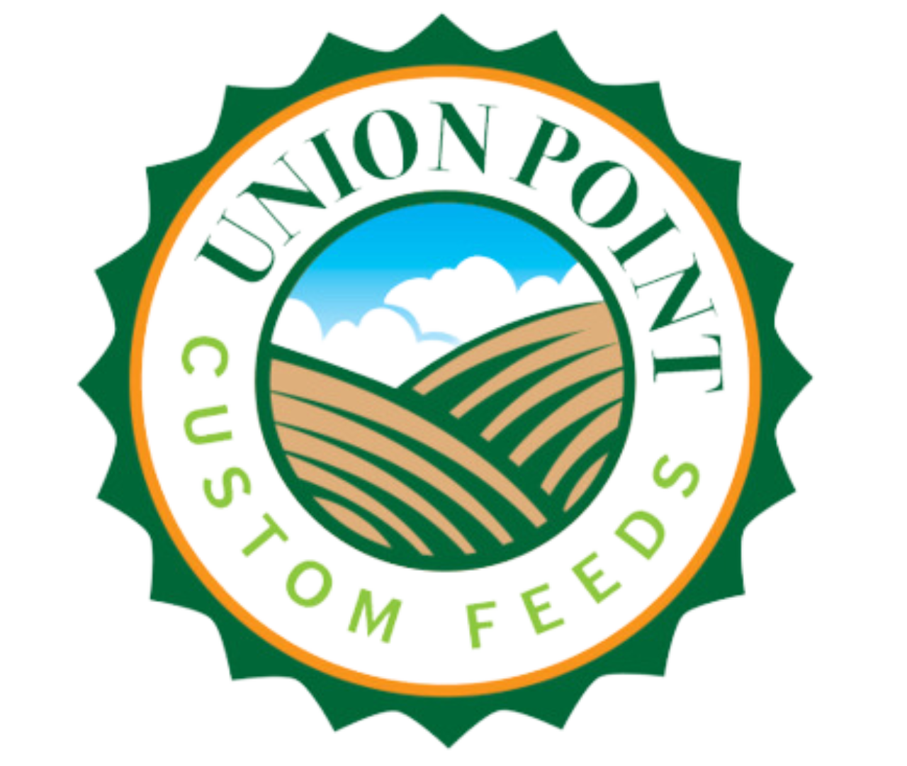  Union Point Custom Feeds Logo 
