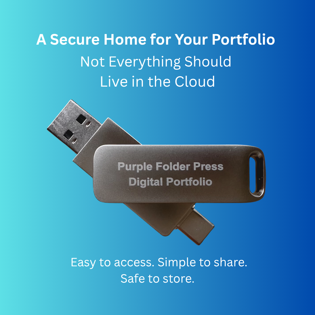 USB STORAGE OF YOUR DIGITAL PORTFOLIO