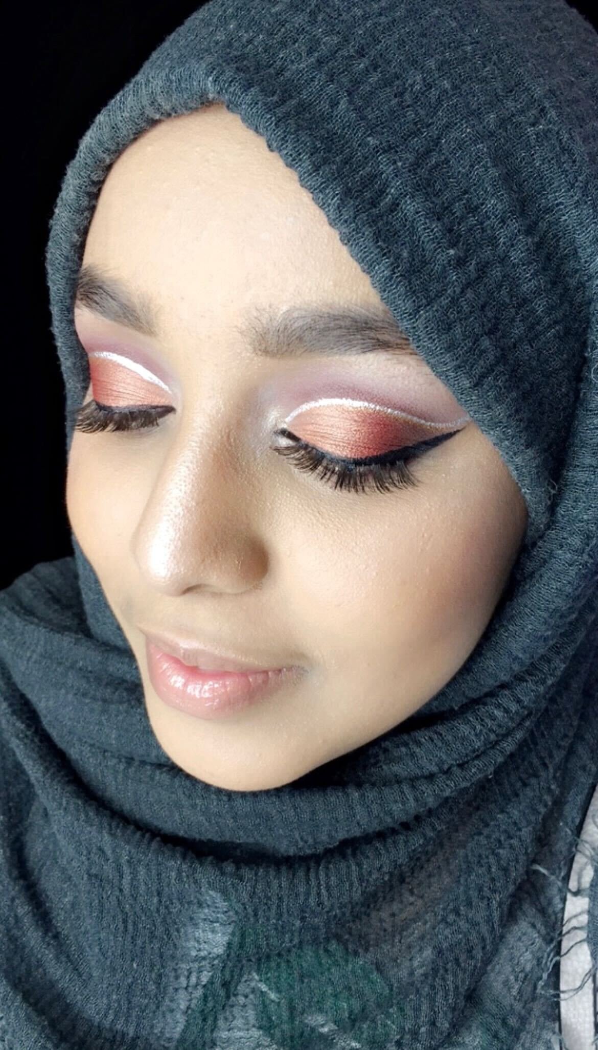 Rose Gold Goddess Makeup
