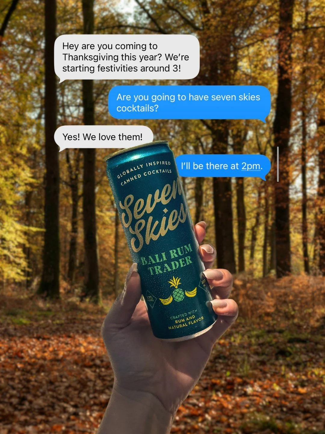 If they&rsquo;ve got Seven Skies, consider me early 🦃✨
Thanksgiving plans = upgraded. #SevenSkies #allflavor #nofizz