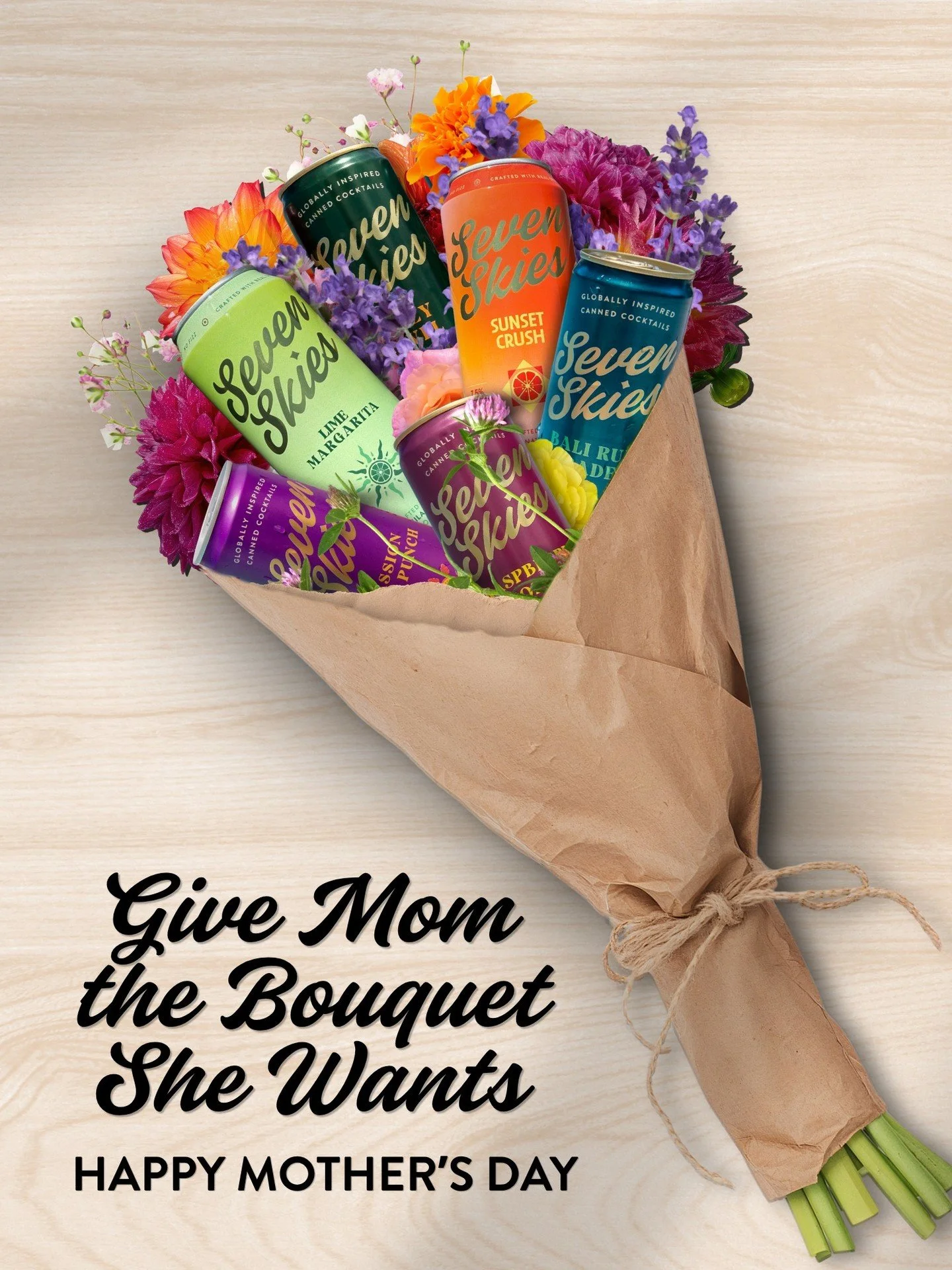 Happy Mother&rsquo;s Day to all the moms and motherly figures who deserve celebrating today 💐🍹

Flowers are nice&hellip; but upgrading her bouquet is better ✨

Treat her to award-winning cocktails crafted with real spirits, bar-quality ingredients,