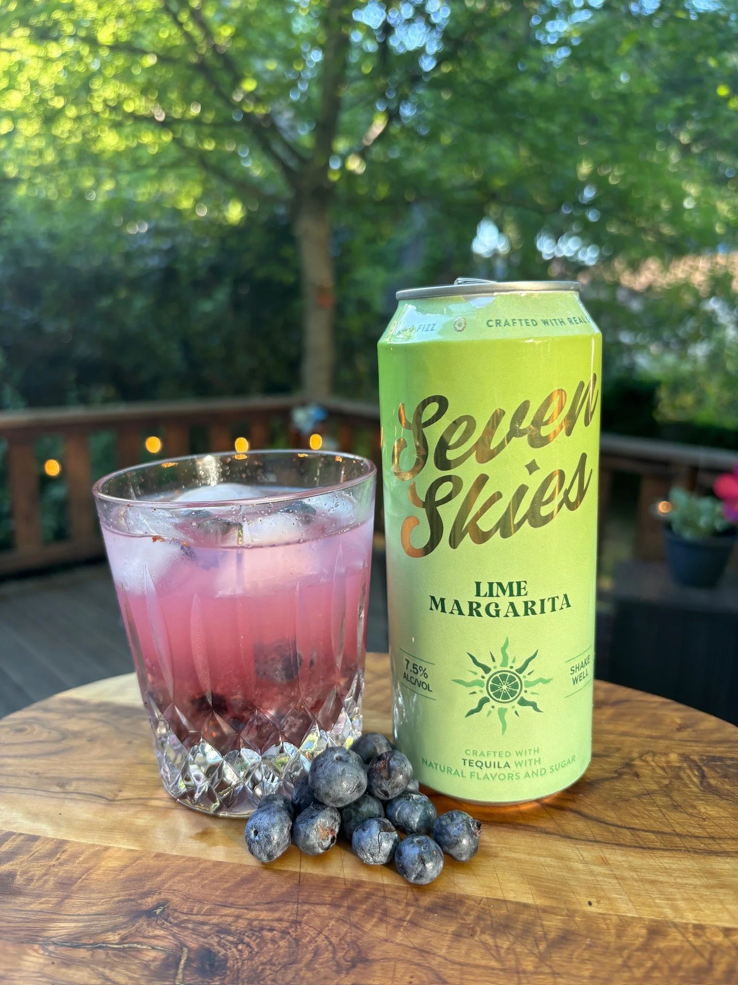 Your margarita, your rules 🍋🫐🍹

The Seven Skies Lime Margarita is the perfect base to mix, mash, and make your own &mdash; and this blueberry fusion might just be our new favorite 👀✨
