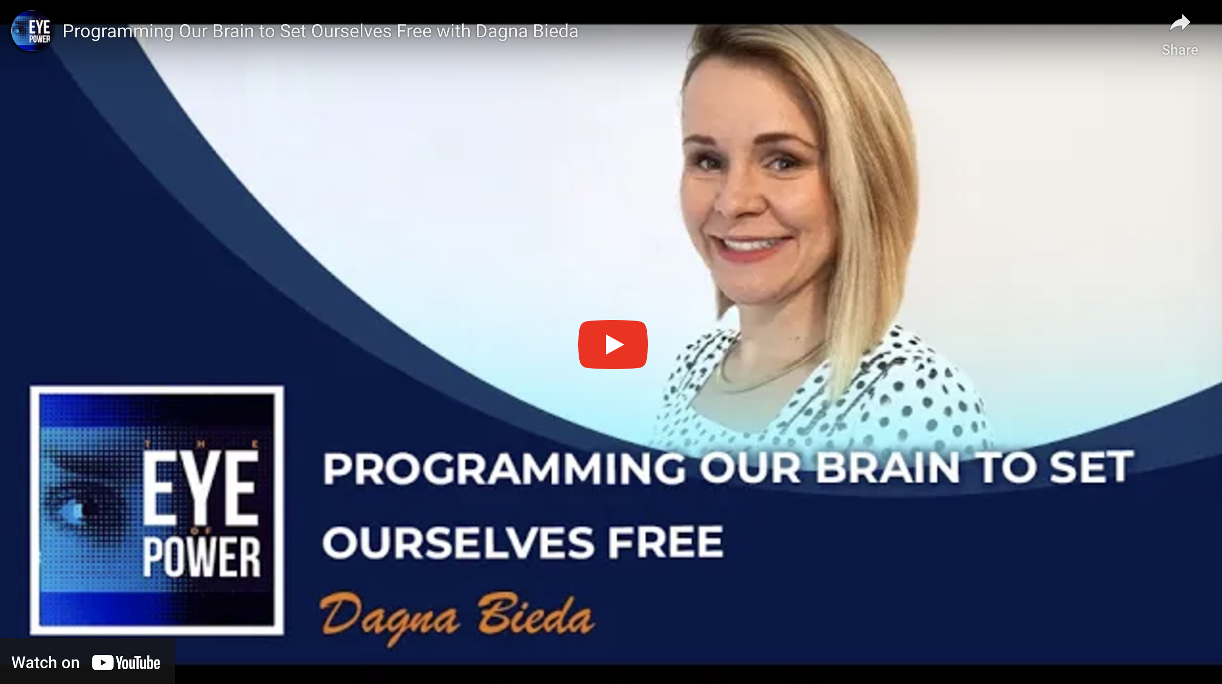 Programming Our Brain to Set Ourselves Free with Dagna Bieda