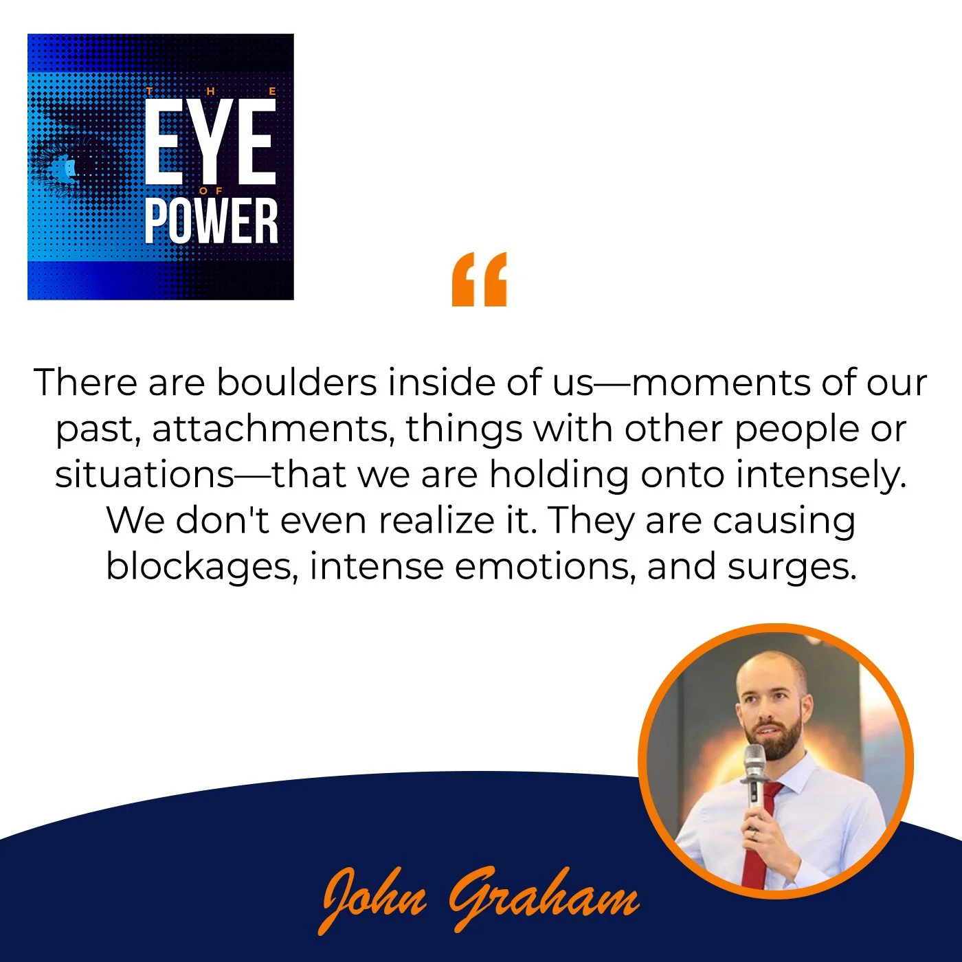 Eye of Power | John Graham | Overcoming Anxiety