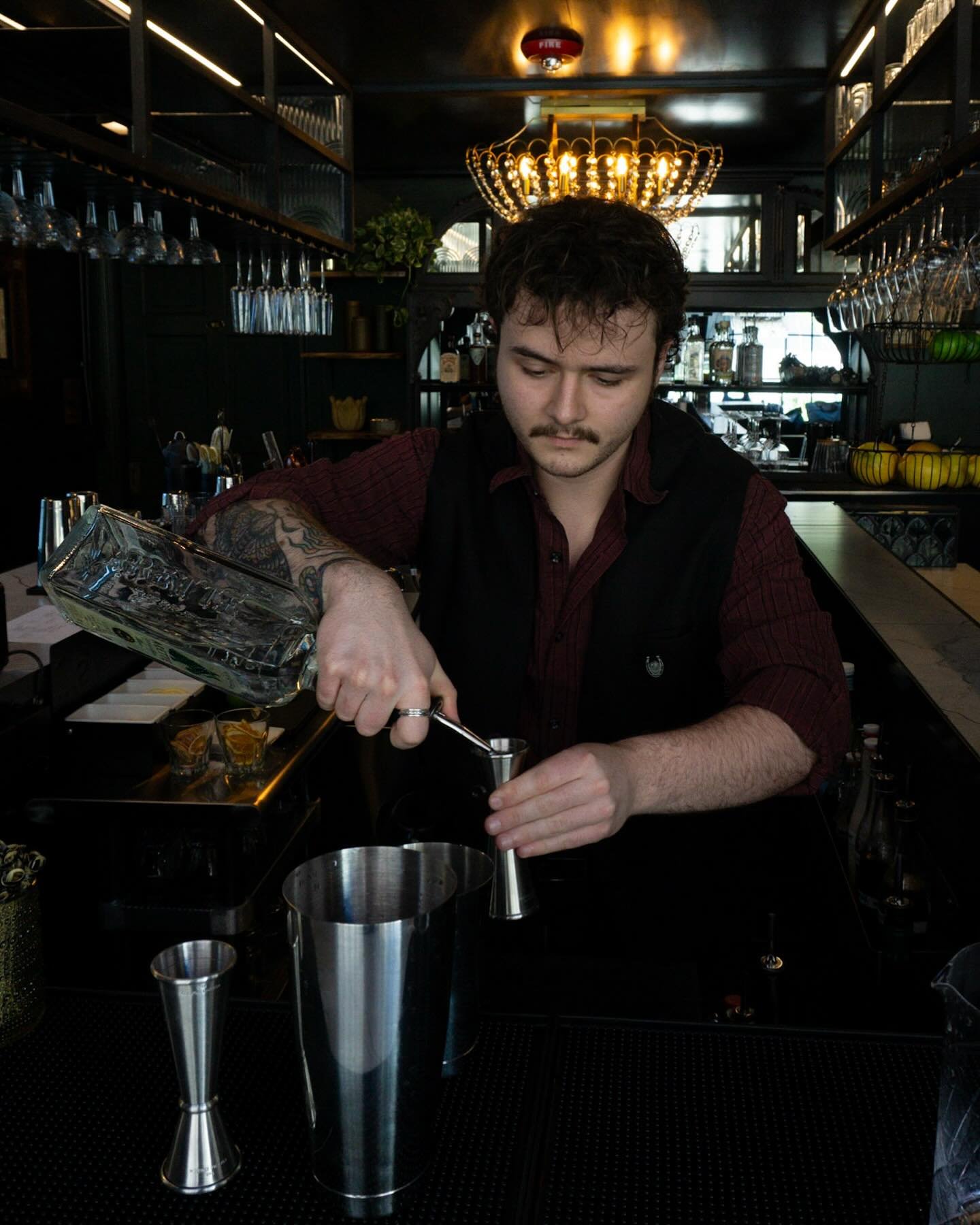 Everybody say hey Tay!

Tay is our Lead Bartender overseeing the cocktail program and has been part of the Melancholy crew since day one. He likes to drink Jungle Birds, and he makes a mean one, ask him to whip one up for you next time you&rsquo;re i