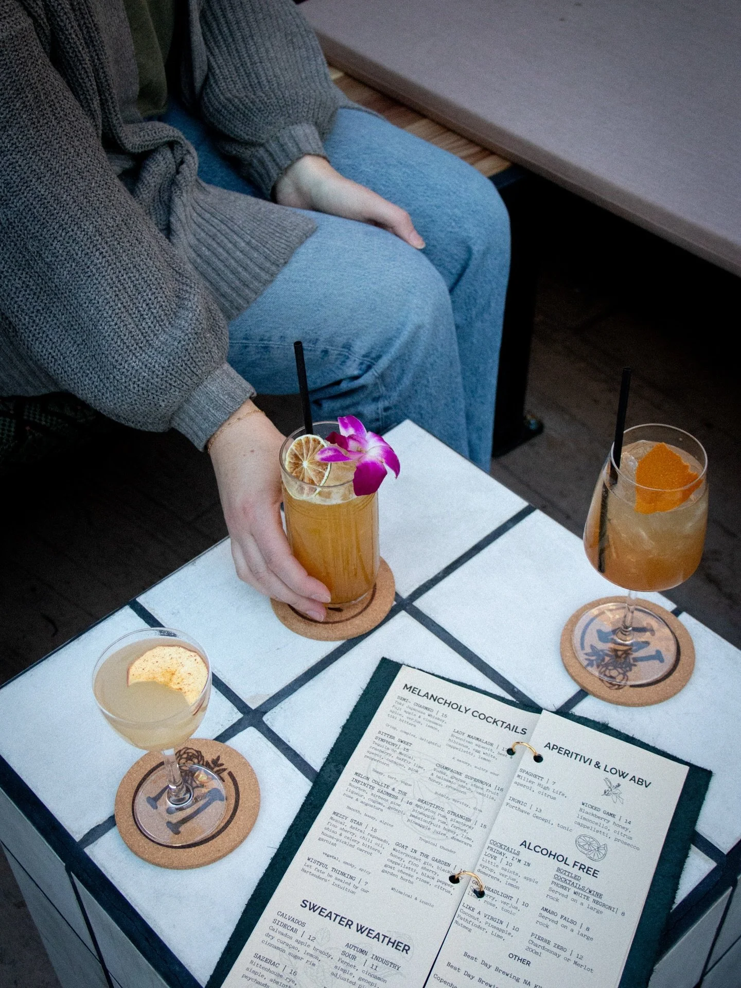 Autumn is in the air, fall cocktails are on our menu. We&rsquo;re open until 1:00AM every Friday and Saturday! 

#slccocktails #slcwinebar #slcpatio