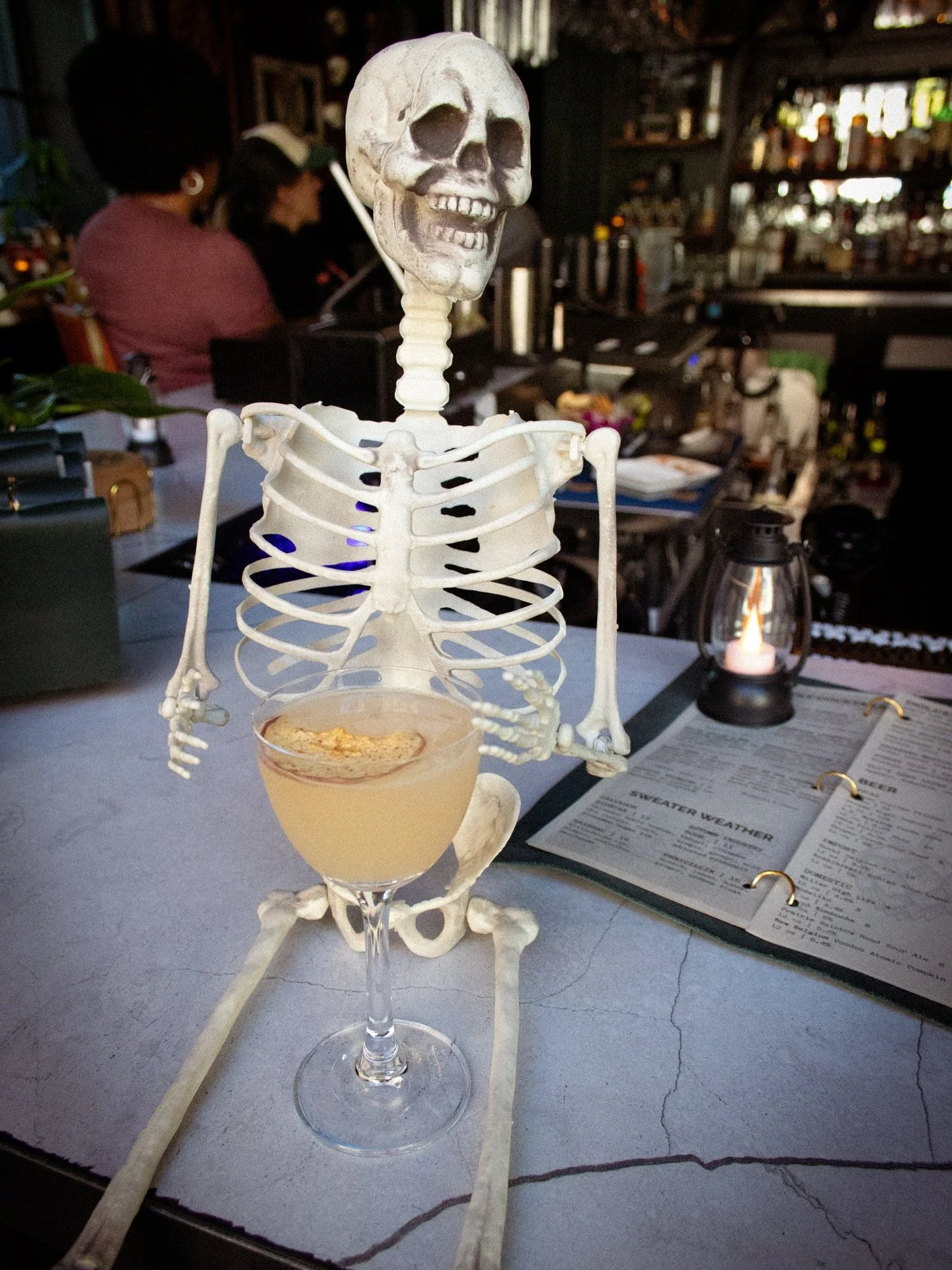 Semi-Charmed! A delightful autumnal cocktail made by @tayjdixon. Featuring @suntorytoki, Fuji apple cinnamon simple, verjus blanc, citrus, and tiki bitters. We&rsquo;re open today from 4:00PM - 11:00PM! 

#slccocktails #slcwinebar