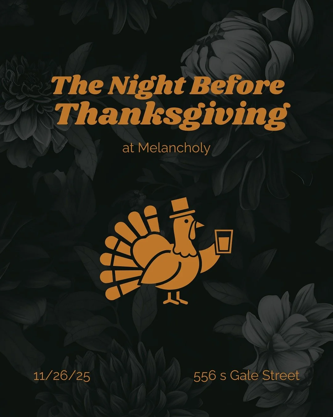 You&rsquo;re invited 11/26 to get into that holiday spirit with us! We&rsquo;ll be serving up drink specials, good vibes, and lots of cheer. 🥂

#slcwinebar #slccocktails #thanksgivingeve