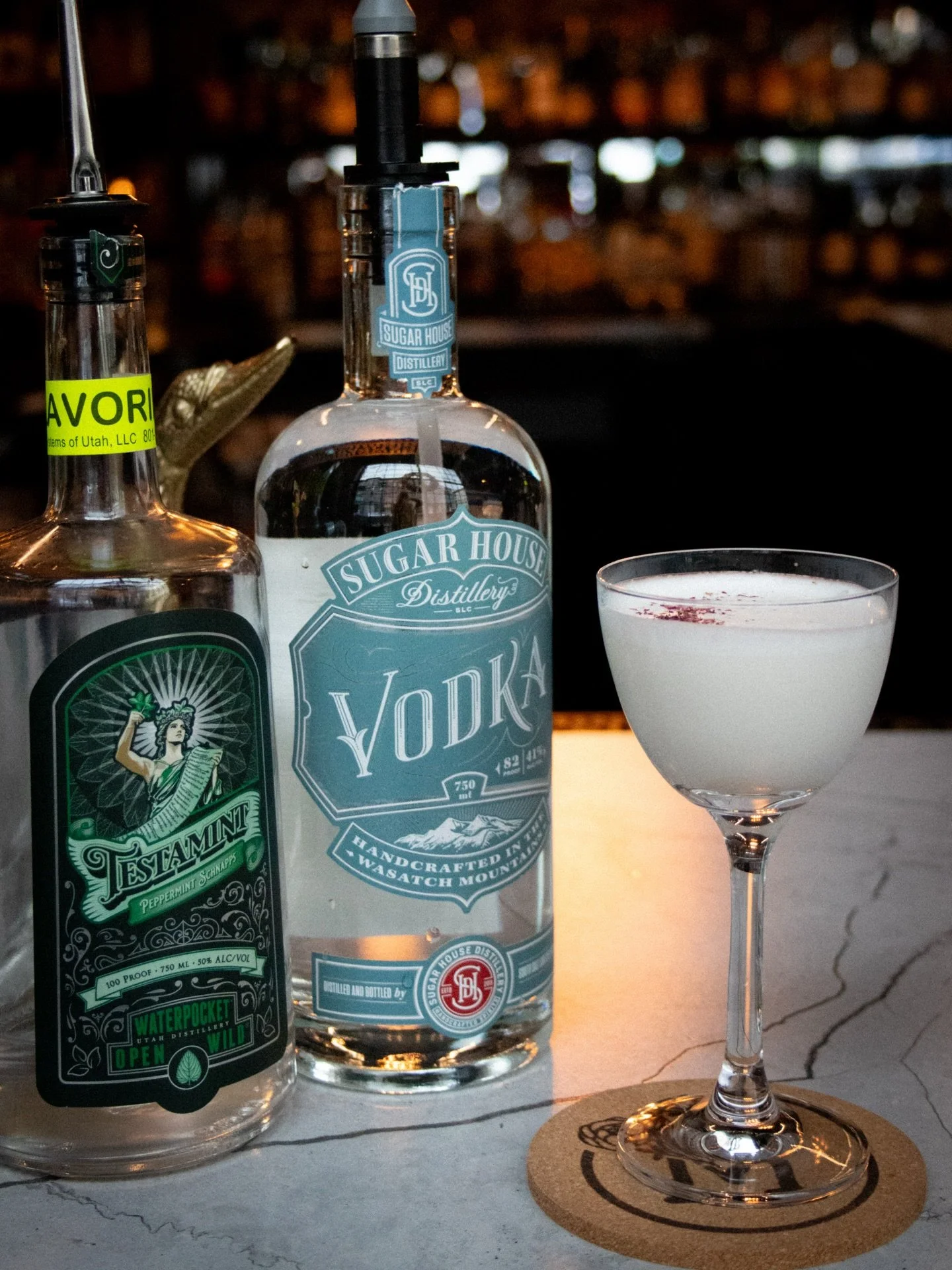 Candy Cane Lane - one of our holiday cocktails featuring a couple of our local favs! There&rsquo;s a few days left to check out our holiday drinks before they&rsquo;re gone. Come see us this weekend we&rsquo;re open Friday 4:00PM - 1:00AM, Saturday 1