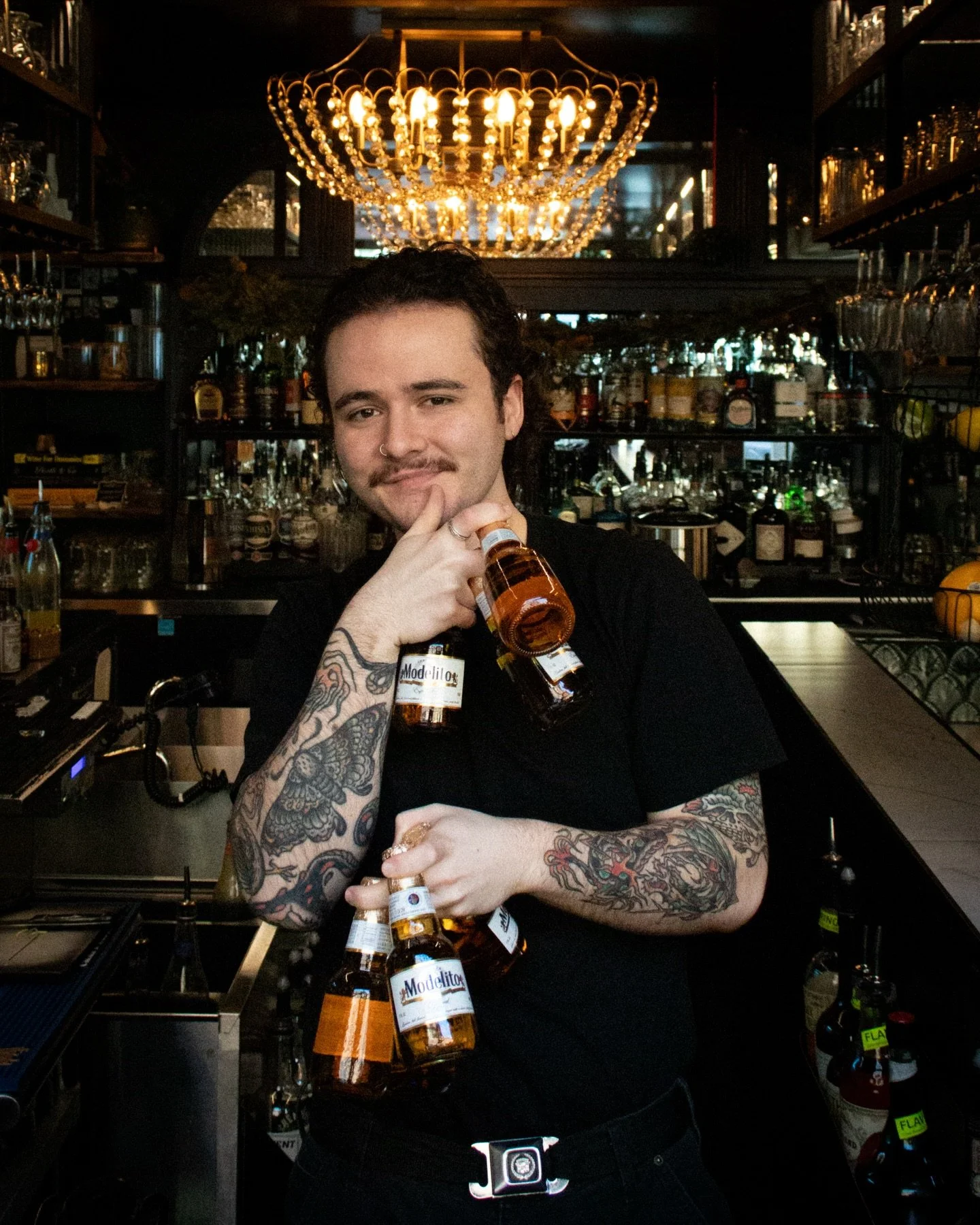 Tay loves a Modelito when he&rsquo;s not working, but today he&rsquo;s working. So come see him and experience the joys of a perfect little beer for yourself. We&rsquo;re open 4:00PM - 11:00PM! 

If you ask really nice he might even make you a Modeli