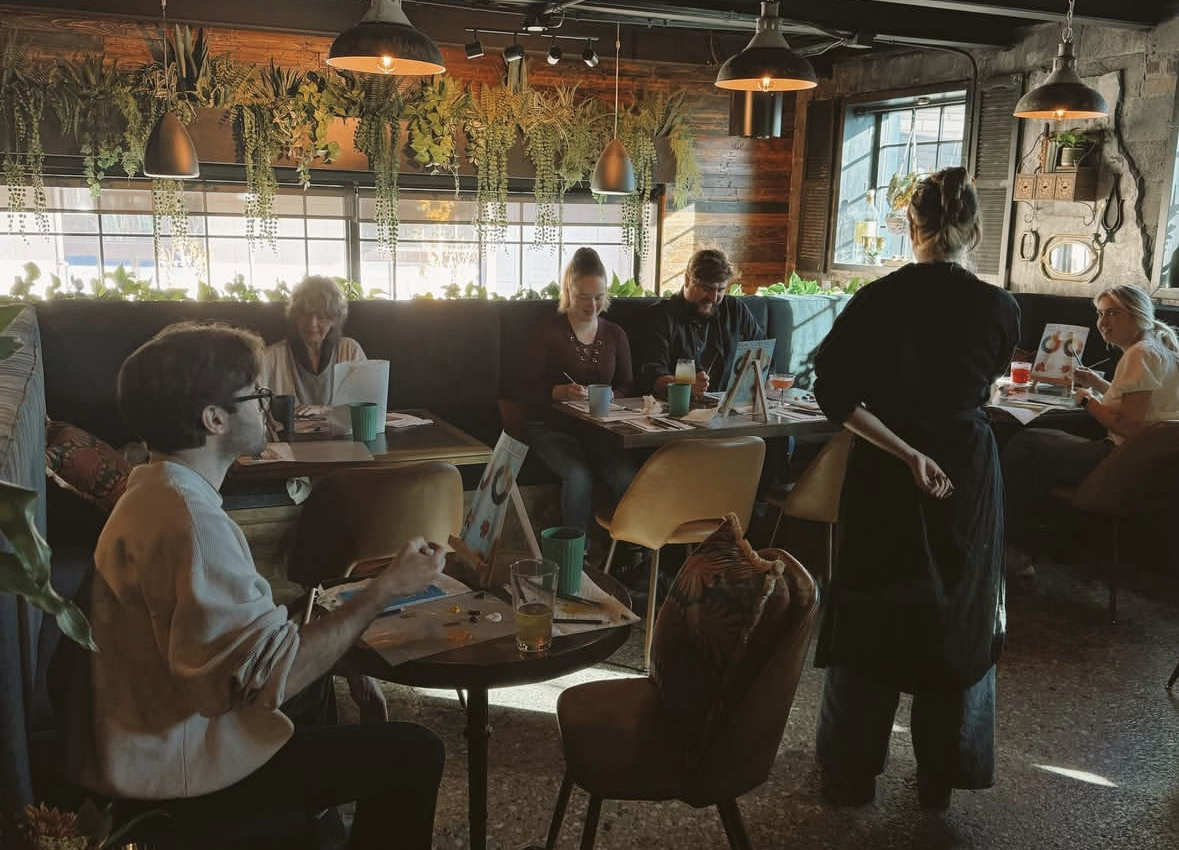 diSTILLed Life - Chalk and Oil Pastels with Workshop SLC