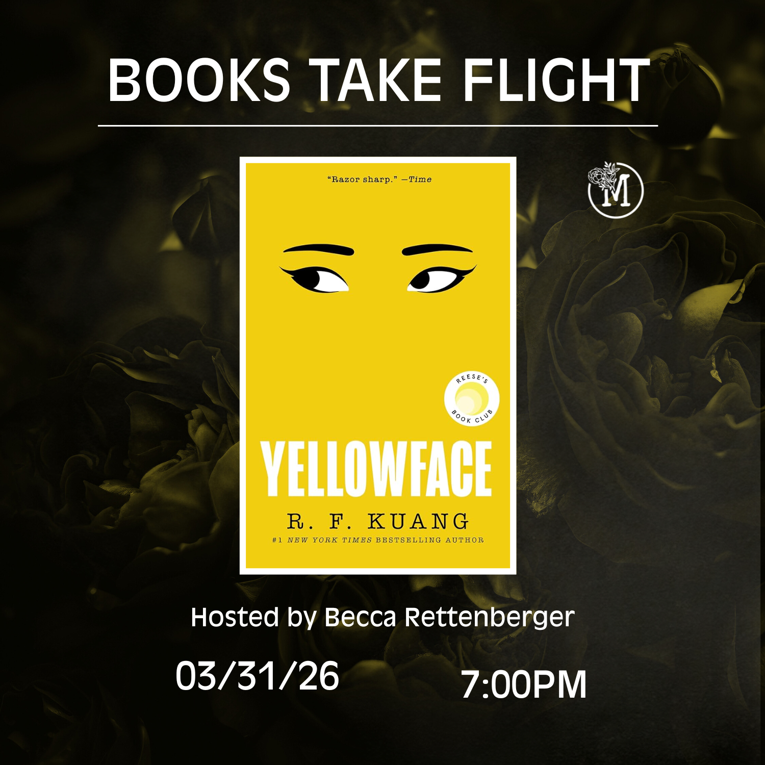 March Books Take Flight 03/31/26