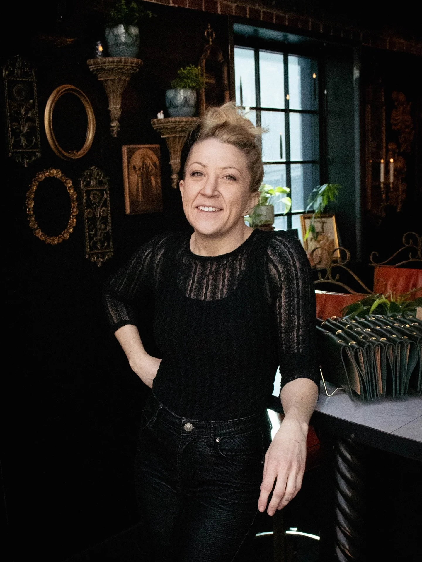 Everybody say hi Jess! 
Jess is a newer face here at Melancholy, but already doing the most! She&rsquo;s taken on the role of Bar Operations Lead, loves all things wine, &amp; is simply a joy to have on the team! Her current favorite wine is Gassier 