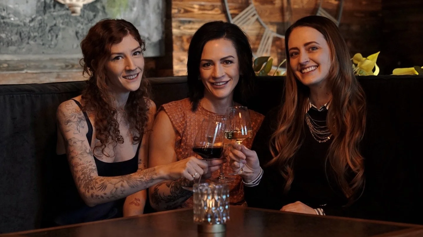 Proud to be three women building together.

Happy International Women&rsquo;s Day to all the women out there creating, leading, and lifting each other up. 🖤