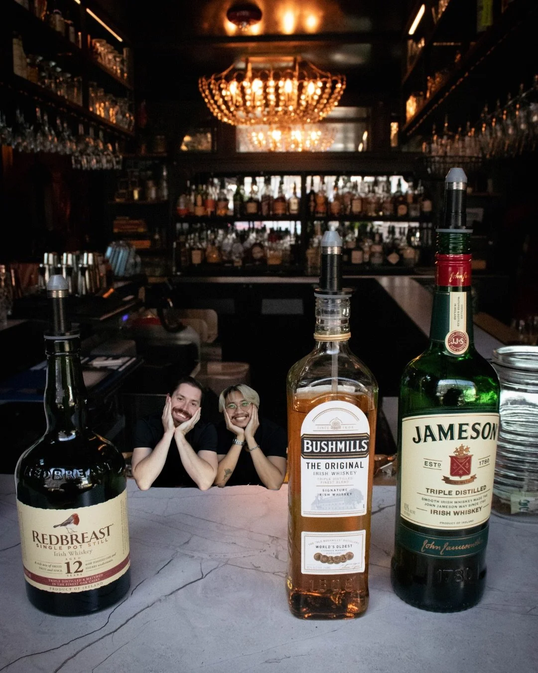 We accidentally shrunk the boys, but they&rsquo;re still here for all your St. Paddy&rsquo;s Drewsday needs! The usual Tuesday specials are going + we&rsquo;ve got some Irish whiskey here for ya! 
Open 4:00PM - 11:00PM!