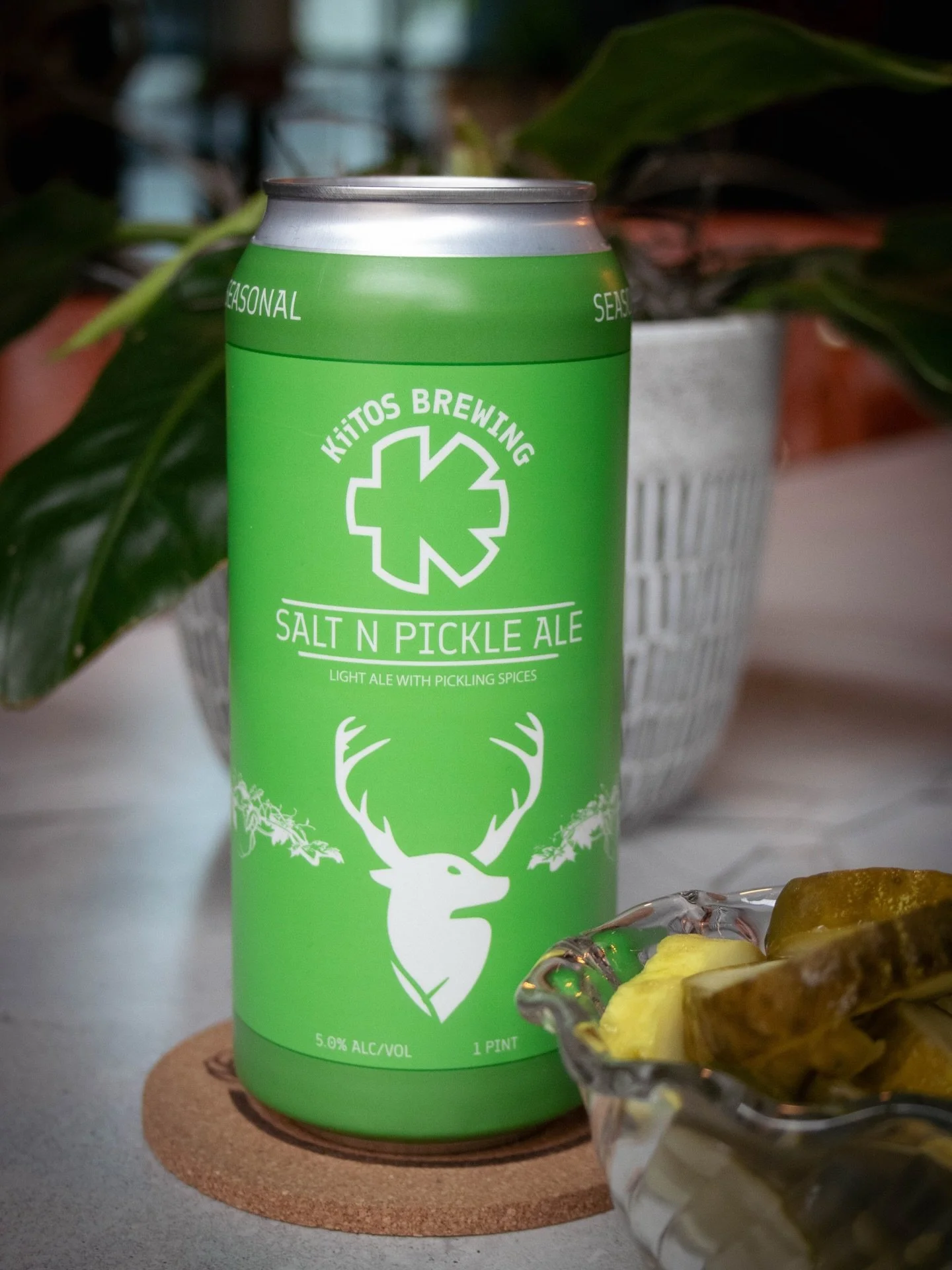 Calling all pickle lovers! We&rsquo;re stoked to now being offering @kiitosbrewing Salt n Pickle Ale! Pair it with, well, pickles. It&rsquo;s truly a briney delight. 

#slcbeer #utahbar #drinkslc