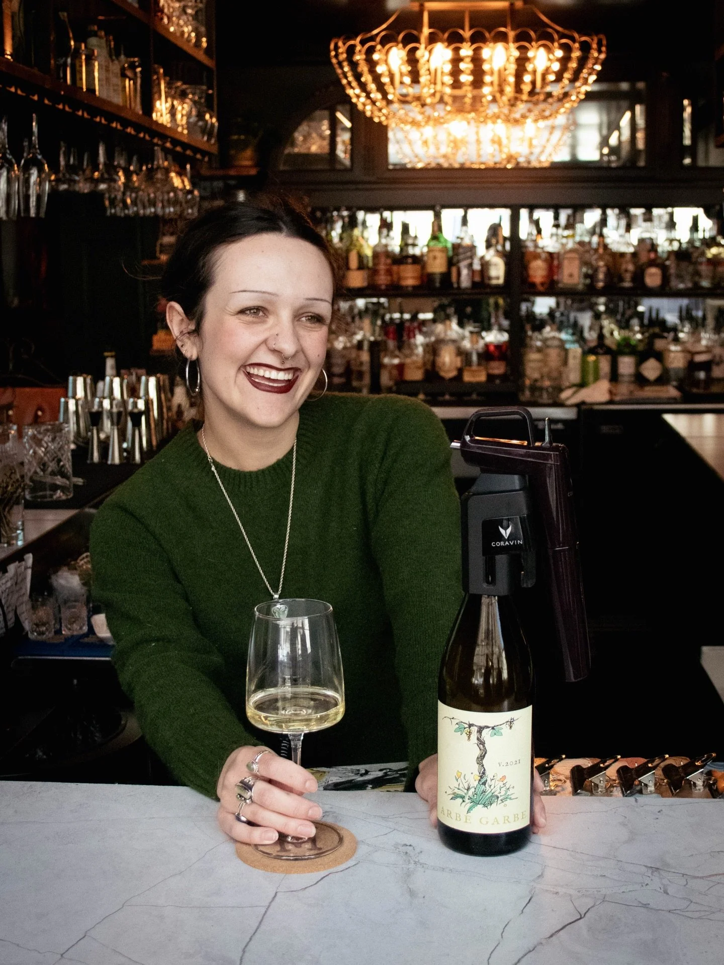 Abby&rsquo;s staff pick is the lovely Arbe Garbe! Fun to say, and even more fun to drink. A silky floral wine with a touch of skin contact. Notes of peach, jasmine, &amp; honeysuckle make it the perfect springtime wine.