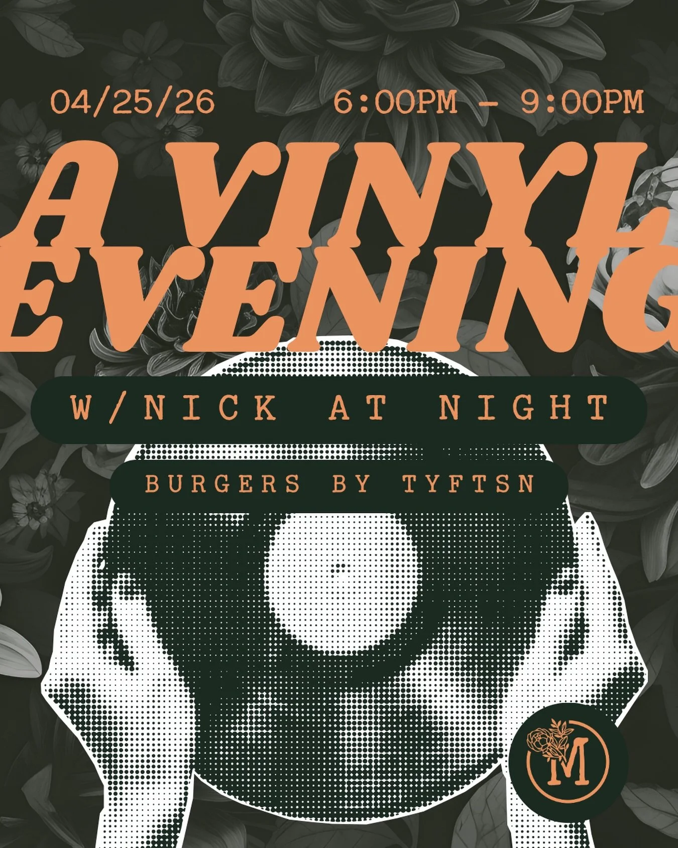 More good times on the patio headed your way! This Saturday (4/25) we&rsquo;ll have Nick at Night spinning vinyl and @thankyoufortheshortnotice returning with the best burgers in town. 
This is not one to miss, so mark your calendars! 

#vinyldj #slc
