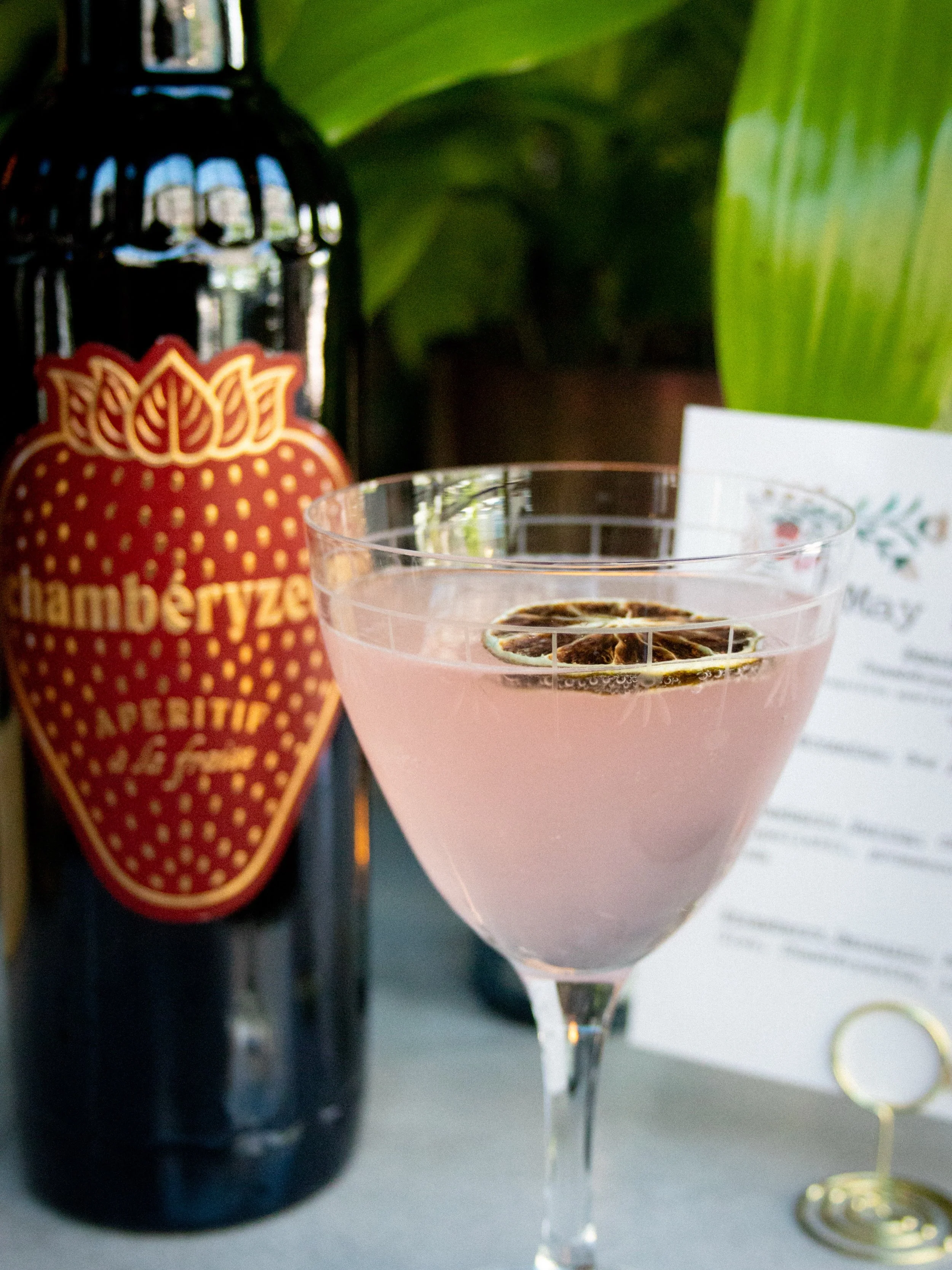 May Specials for you! 
Featuring @vermouthdolin Chamb&eacute;ryzette &aacute; la fraise 🍓 
Strawberry Daiquiri - Rum, Chamb&eacute;ryzette, basil oleo, &amp; lime 
Strawberry Spritz - Chamb&eacute;ryzette, Cappelletti, Prosecco, soda 

Available thr