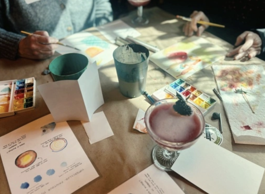 diSTILLEd Life - Acrylics with Workshop SLC