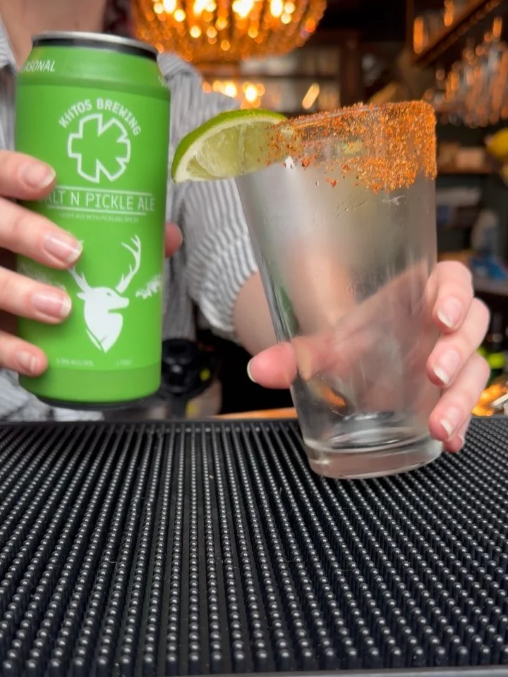 Calling all pickle lovers!! We are having a special on Salt-n‑Pickle cans from @kiitosbrewing &mdash; $5 each, while supplies last. Don&rsquo;t miss out!