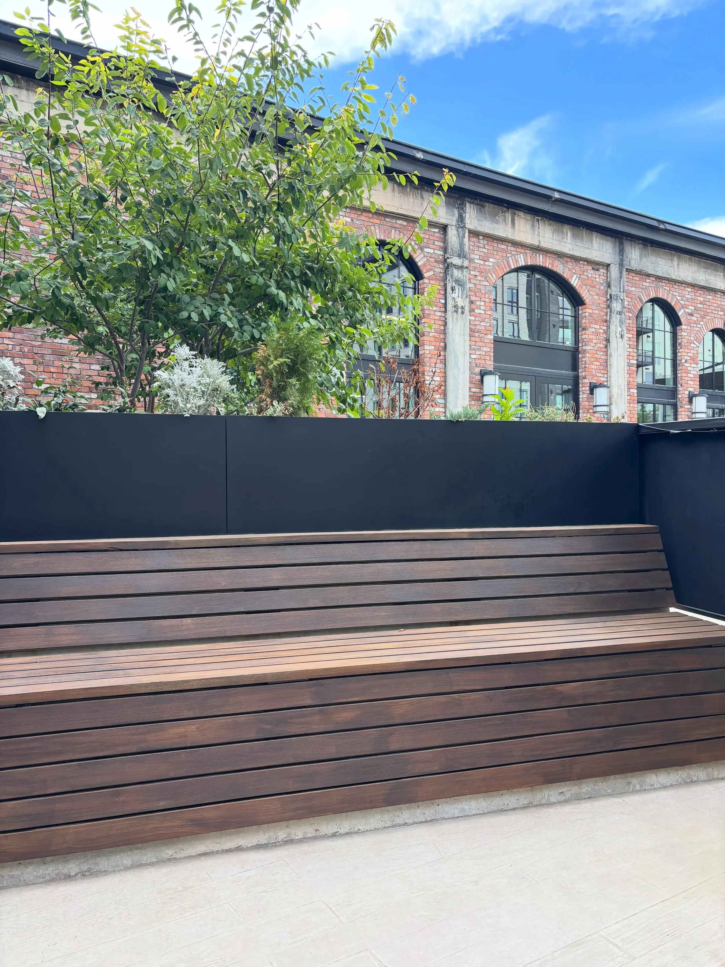 Our patio benches got a little refresh! Come soak up the sun with a drink on the patio and enjoy our newly refreshed outdoor seating.

And because we&rsquo;re proudly women-owned, you know we rolled up our sleeves and tackled the renovations ourselve