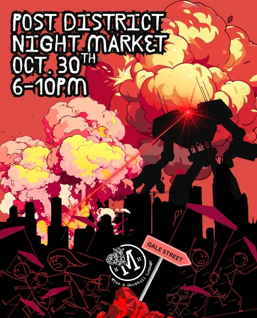 Don&rsquo;t miss the last Night Market of the year! This free event is open to the public and features live music, local vendors, and more✨

Mark your calendar &amp; tag a friend. We&rsquo;ll see you soon! (Hopefully in costume🎃)

🕡 6pm-10pm
📍 556