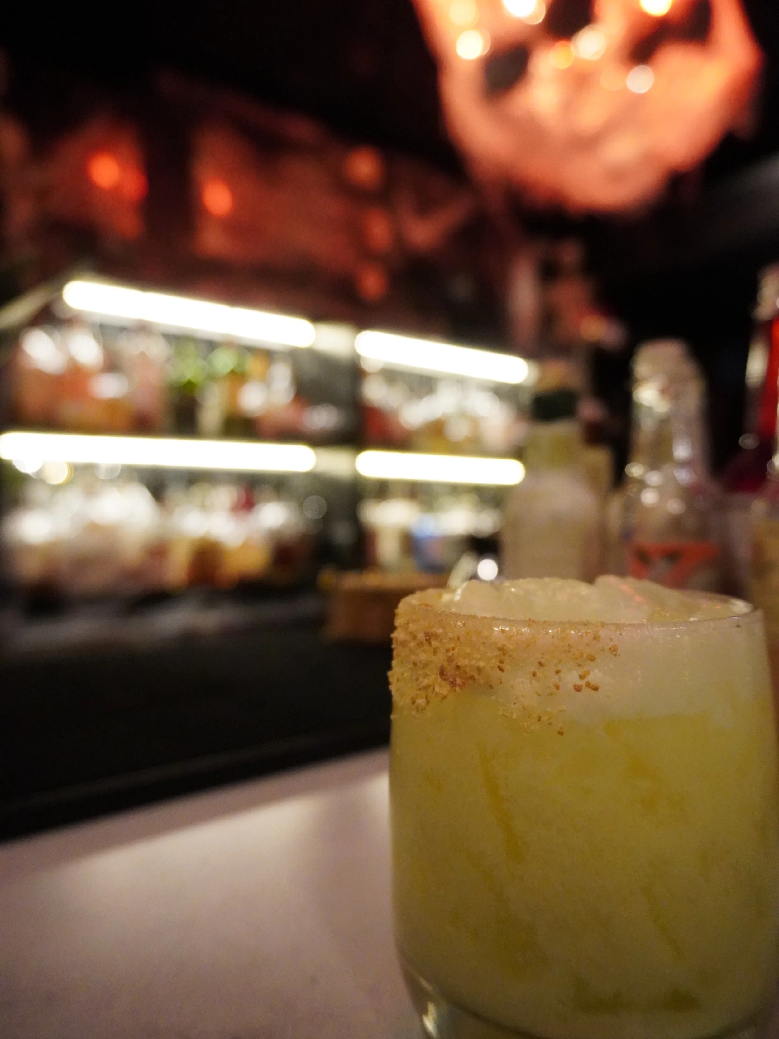 New cocktail alert: Meet Groovy, a delicious mix of midori, rum, and repo with a graham cracker rim. She&rsquo;s fun, spooky, and calling your name!
#postdistrict #slcwinebar #slcnightlife #slccocktails