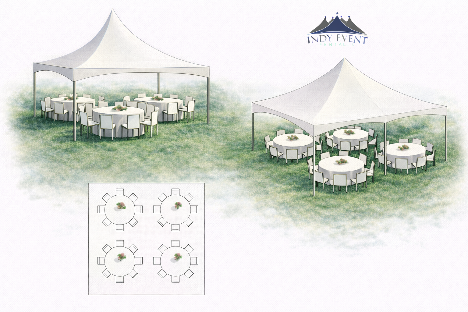 Tent Rental Packages in Indianapolis