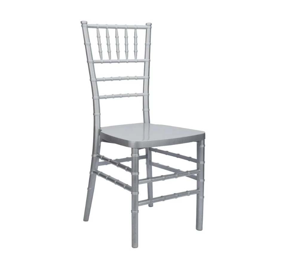 Indianapolis Silver Chiavari Chair Rental