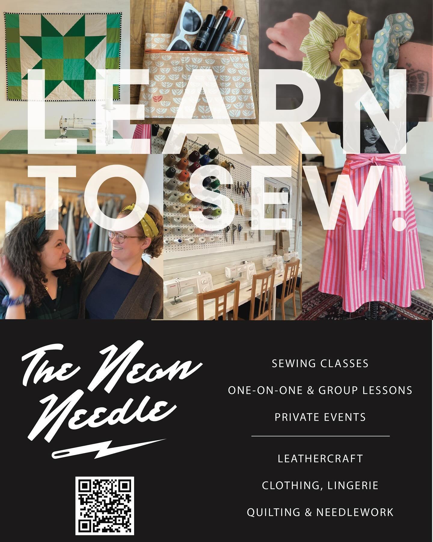 New classes starting every month!

If the dates don&rsquo;t work for you - EMAIL US - let us know what does work.

We believe sewing is magical, empowering and rewarding. Join us! 
It&rsquo;s *sew* much fun to make things!!

#learntosew
#sewfun
#sewr