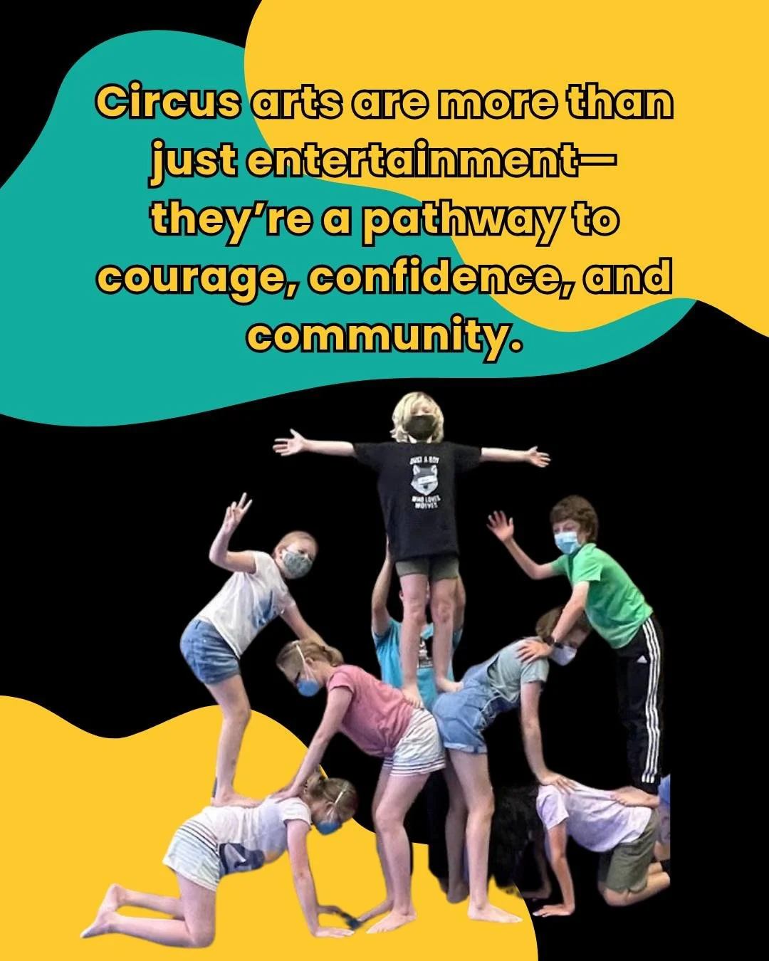 Over 30% of our students receive financial aid! When you support ECHO, your contribution provides vital financial aid, ensuring every dreamer and aspiring performer can discover their strength, stretch their imagination, and find belonging in a creat