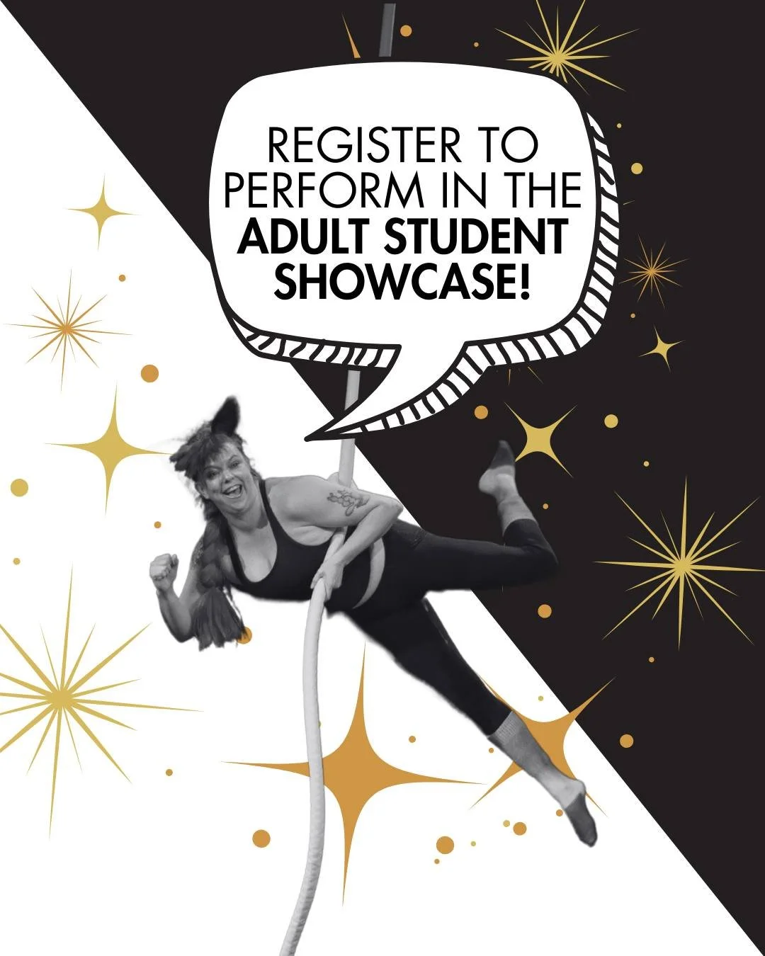 Ready to perform? This is a supportive celebration for students of all skill levels, backgrounds, and ways of being. All are welcome...especially YOU! 

Performers must register by Sunday, November 30th to participate. 

Showcase will take place on D