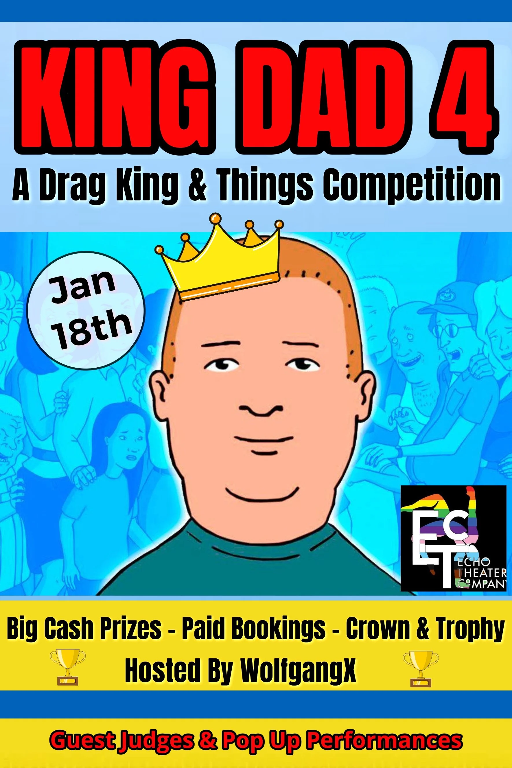 King Dad! 4, A Drag King &amp; Things Drag Competition