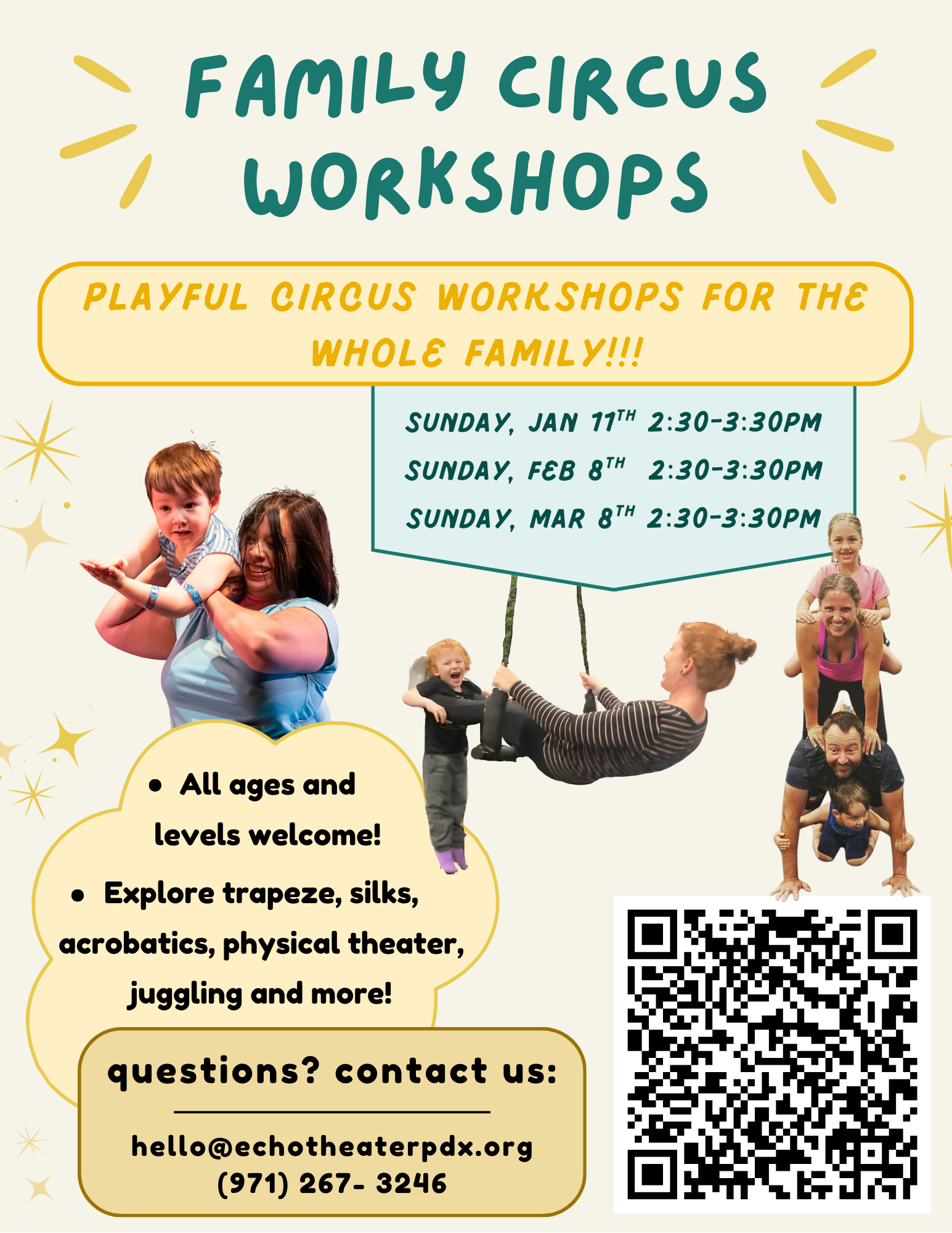 Family Circus Workshops