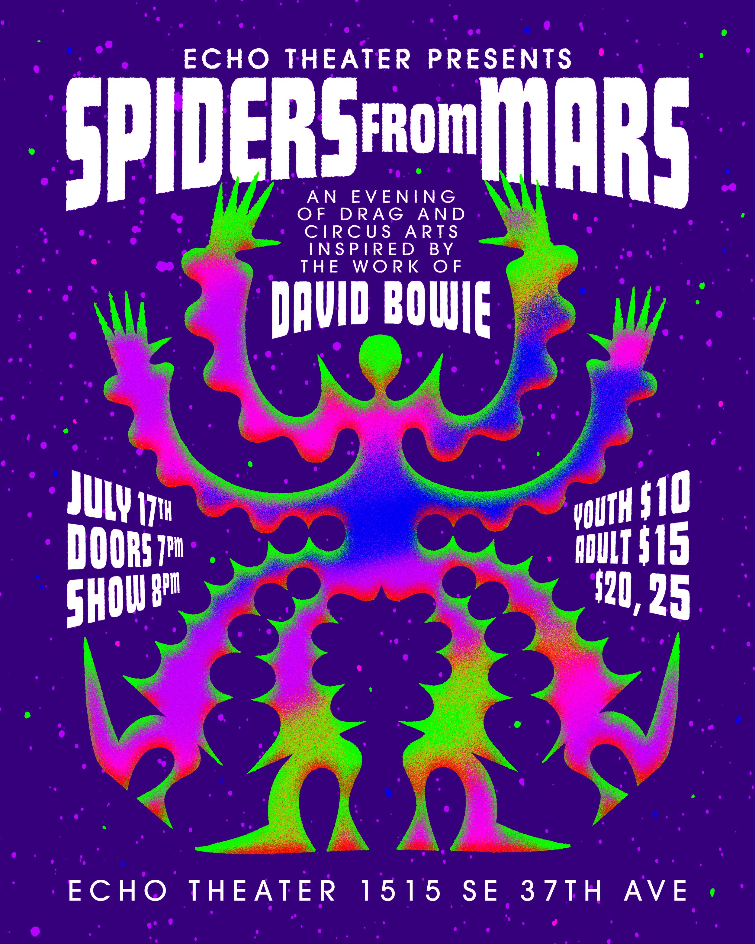 Spiders From Mars - Drag and Circus Show Inspired by David Bowie