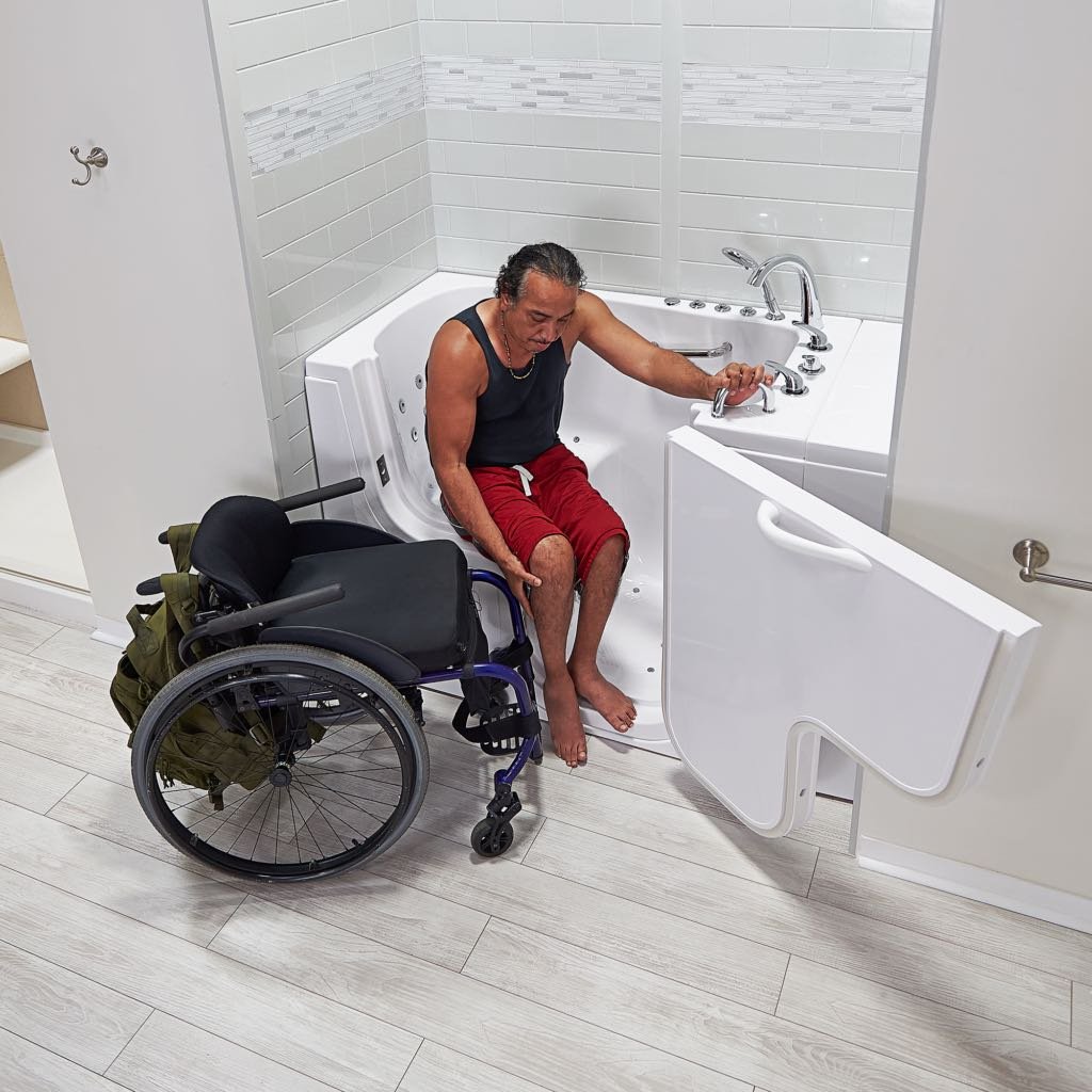 Wheelchair Transfer Walk-In Tub