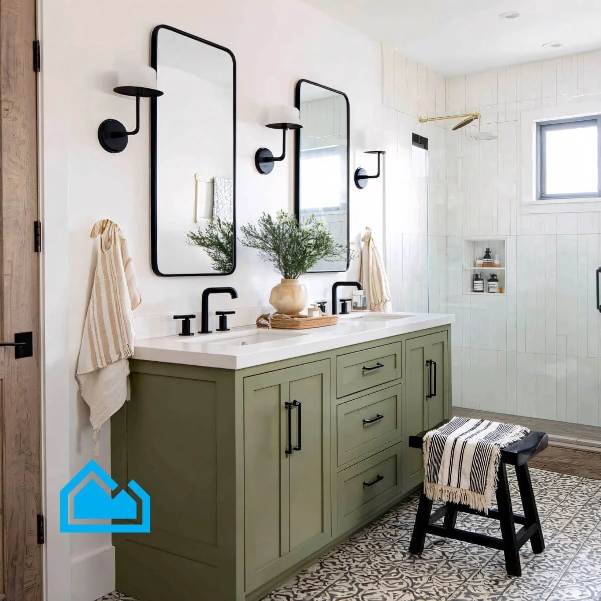 Double Bathroom Vanity