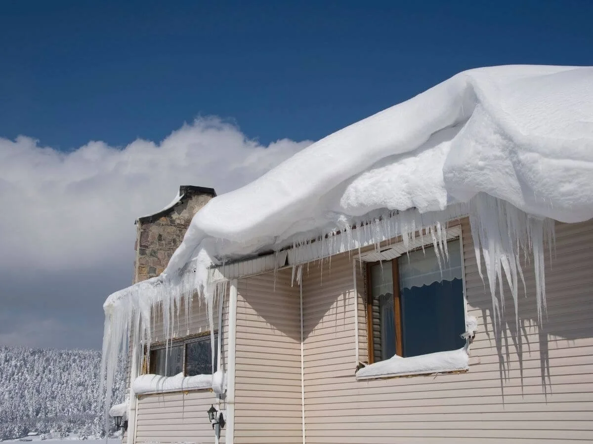 Snow Covered Roof